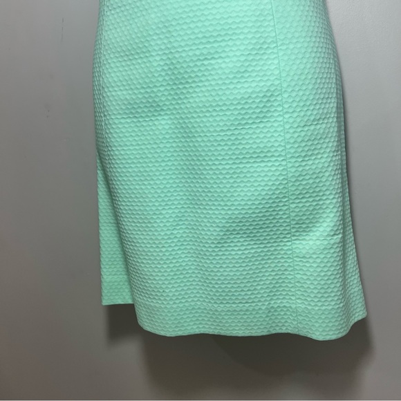 Lilly Pulitzer Mint Pastel Green Dress w/ Beaded Neckline size 2 Preppy Summer - Picture 10 of 12